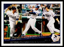 2009 Topps #246 B.J. Upton / Carl Crawford / Evan Longoria