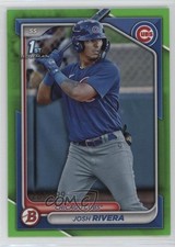 2024 Bowman Prospects Neon Green Border 264/399 Josh Rivera #BP-115 1a7o