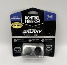 Black PS5|PS4 Kontrol Freek FPS Galaxy 1 Mid 1 High Rise Perfomance Thumbsticks