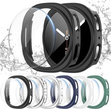6 6 Pack Screen Protector Case for Samsung Galaxy Watch 8 40mm Waterproof