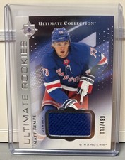 2024 UPPER DECK ULTIMATE COLLECTION #166 MATT REMPE ROOKIES JERSEY RC /499