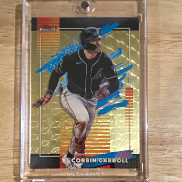 2026 Topps Finest Uncommon Corbin Carroll 1/1 Superfractor Arizona Diamondbacks