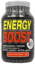 NutriSport Energy Boost 4:1 1,5kg Summer Fruit Carb Pulver VERGANGENES MINDESTHALTBARKEITSDATUM