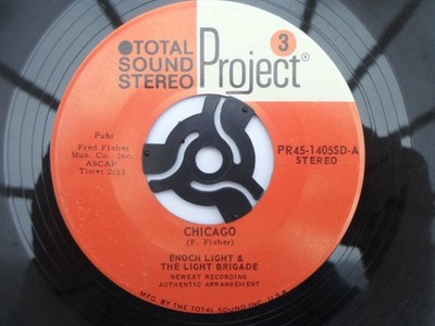 Enoch Light Chicago 7'' Project PRO514055D EX 1960s US pressing, with Light Br...