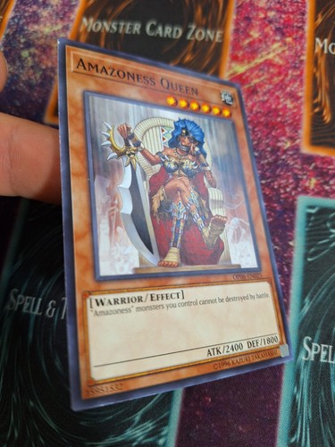 Yu-Gi-Oh! TCG Amazoness Queen OP06-EN025 Common Unlimited Near Mint - Picture 2 of 4