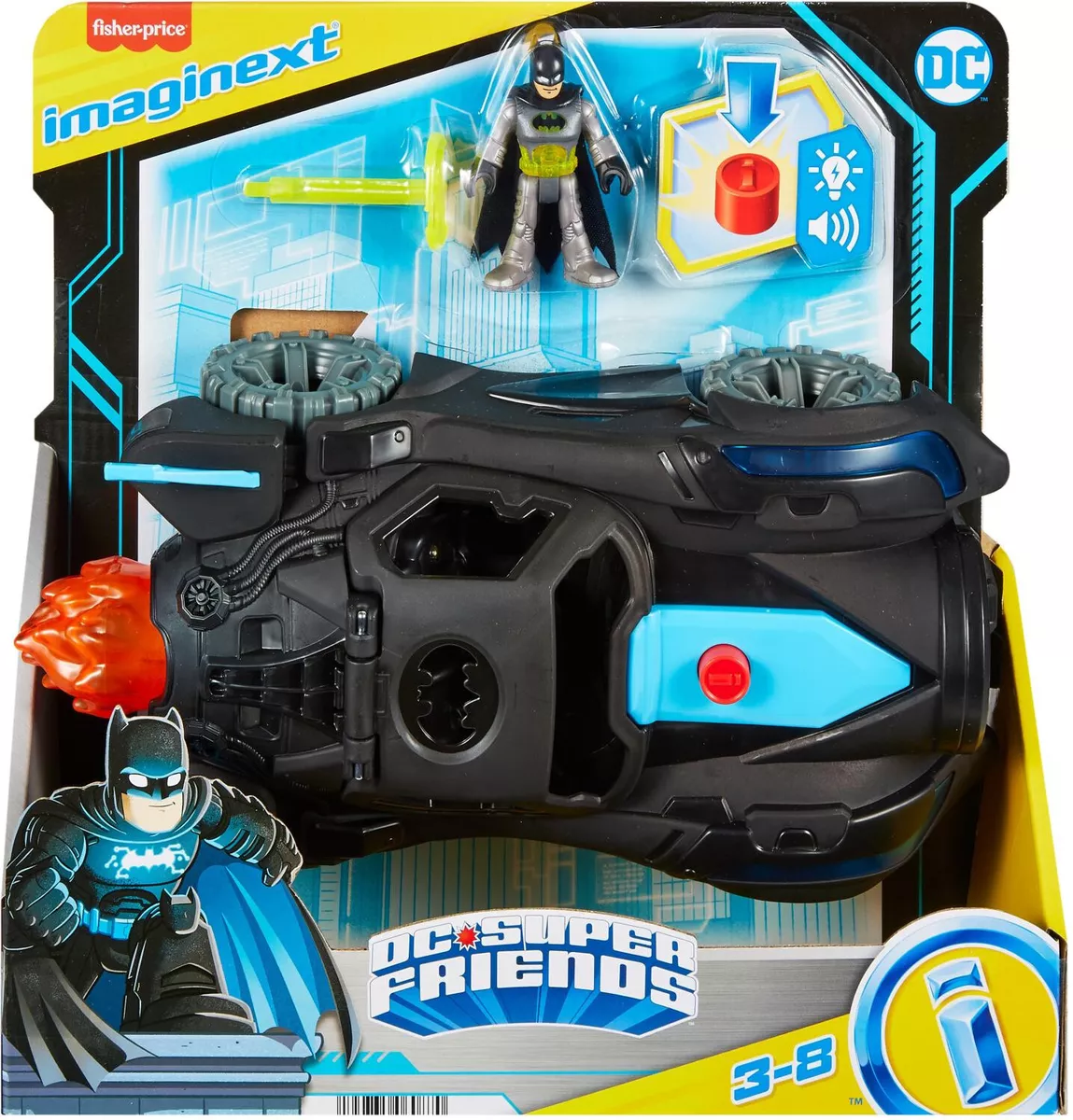 NEW DCSF Lights Sounds Batmobile from Mr Toys eBay