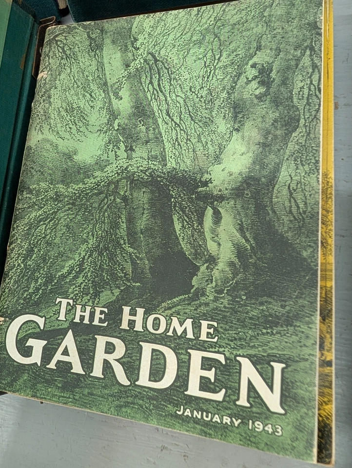 Vtg 1944-1947 The Home Garden Agriculture Magazine WW2 Wartime Victory Garden Foto 2 de 4