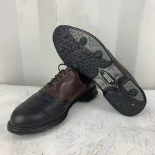 Etonic Mens Golf Shoes Difference  2000 Size 11.5 M Gore-Tex Champ Q-Lock Black