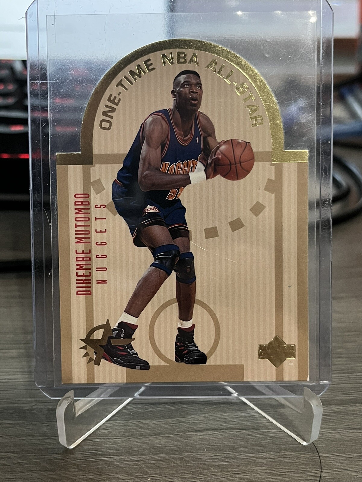 1993-94 Upper Deck Special Edition - Die-Cut All-Stars #W3 Dikembe Mutombo