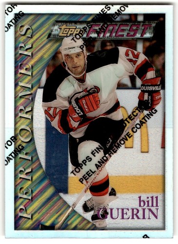 Bill Guerin 1995-96 Finest Refractors #82 New Jersey Devils