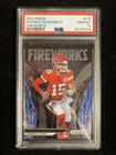 2021 Panini Prizm #F15 Patrick Mahomes FIREWORKS PSA 10 Gem Mint MVP