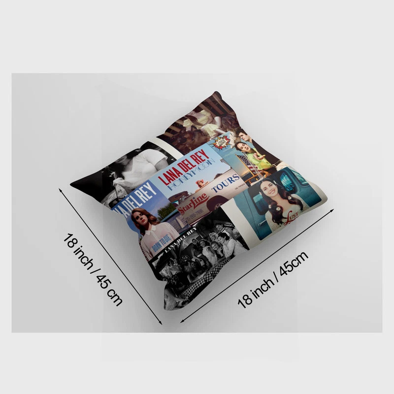 Throw Blanket and Pillowcase Set of 2，Lana Del Rey Thin Bed Couch - Image 3 of 4