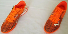 Mens Size 10 Orange White Black Puma Ultra 2.1 IT Indoor Soccer Shoes 106084-01
