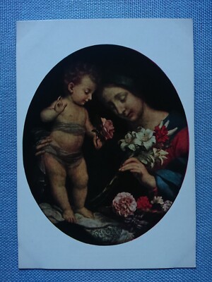 alte Ansichtskarte Postkarte AK Dolci Madonna Muttergottes mit Kind Jesuskind
