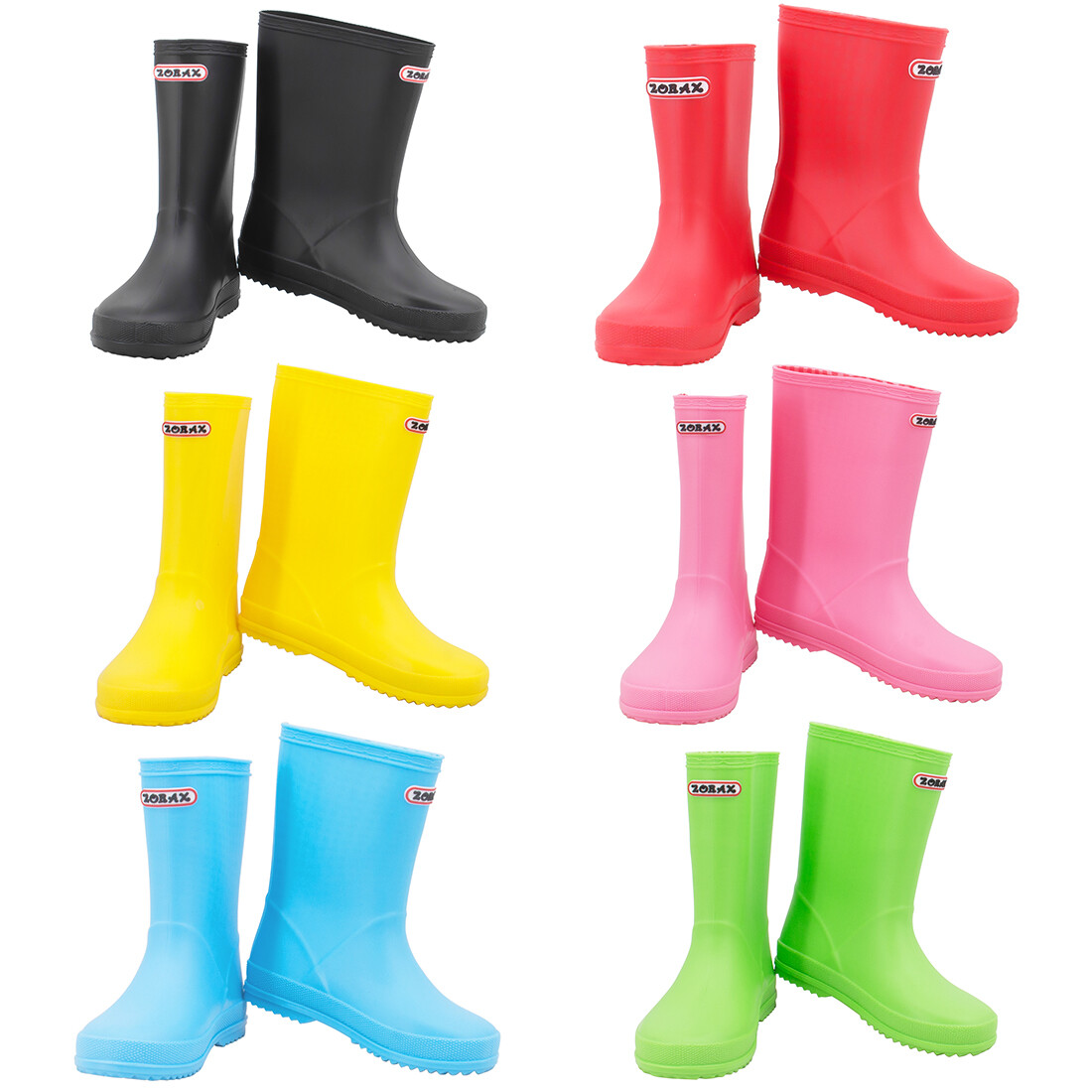 Boys Girls Kids Wellington Wellies 