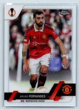Bruno Fernandes 2022-23 Topps Chrome UEFA Refractor Manchester United #8