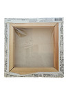 MAKE Market Decor Newsprint Typed Book Newspaper Art Paint Canvas - 8"x8" — photo 2