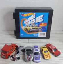 Hot Wheels 6 Car Case with Cars 1:64 Diecast Cars **Read Description**