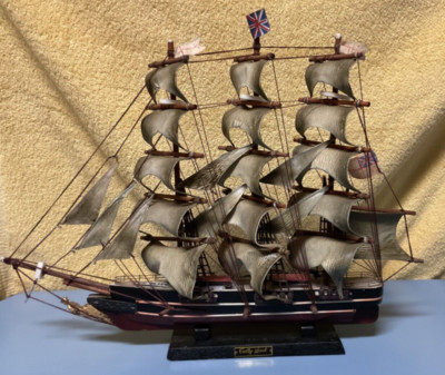 Vintage 20.5'' Cutty Sark 1869 Model Ship