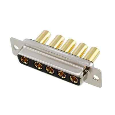 CONN D-SUB RCPT 5POS PNL MNT