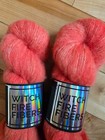 Witchfire Fiber Hand Dyed Yarn, Fingering, 2 Skeins NEW Suri Cotton Merino — photo 5