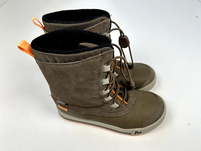 Merrell Snow Bank Chip Kinder Stiefel Olive EUR 31