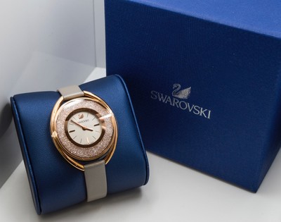 crystalline oval watch