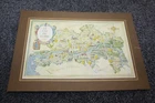 MAP reproduction of the regions of France) The Loire Valley - probably in 1942