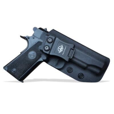 Colt 1911 Holster IWB Kydex for Colt 1911 Commander .45 9mm 4.25'' Inside Wai...
