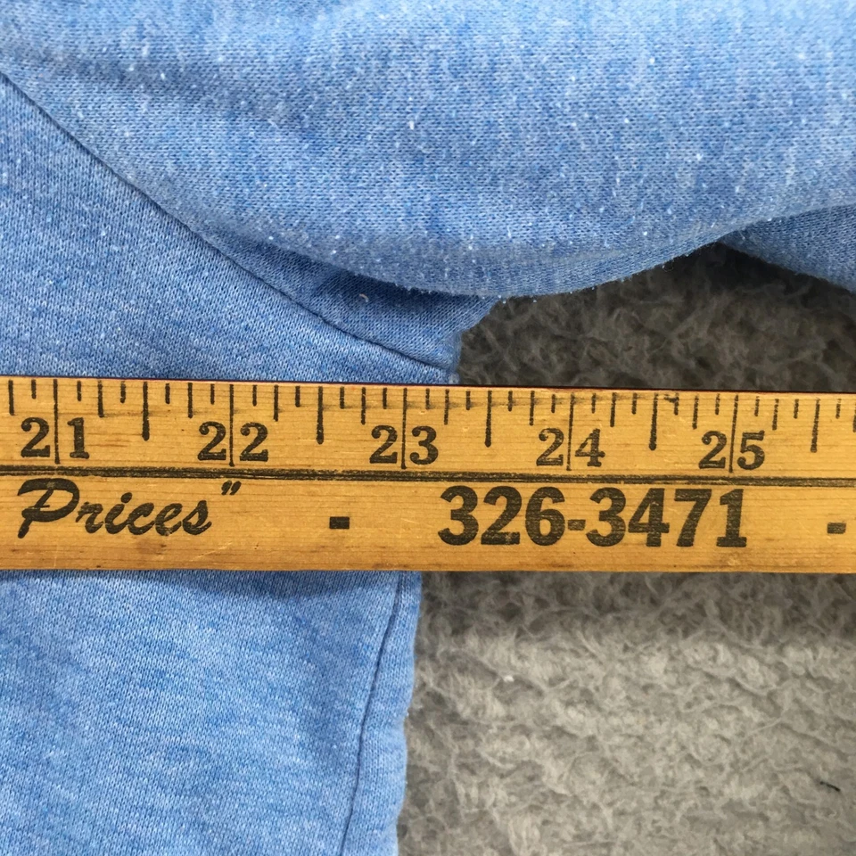 Studio Works Sweatshirt Womens Large Blue Cotton Blend Pullover Long Sleeve - Image 4 of 4