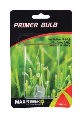 MaxPower 339128 Two Cycle Replacement Primer Bulb for Walbro 188-12