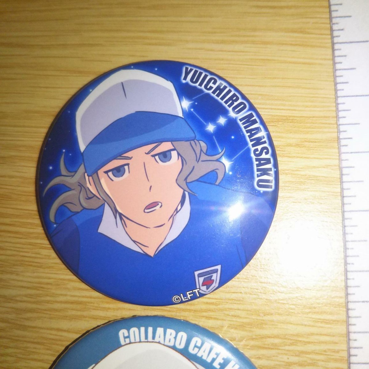 A64565 INAZUMA ELEVEN / Level-5 / Can badge / Mansaku Yuuichirou