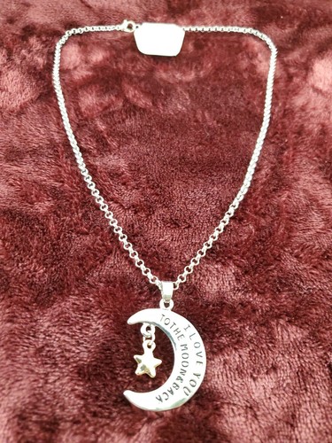 Luvalti 251 I Love You Moon And Star Pendant - Brand New - Picture 5 of 5