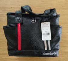 Titleist x Mercedes Benz Collaboration Round Tote Bag B91904051 Black Japan New
