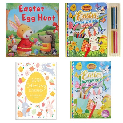 Ostern Kinderbücher Geschichte / Aktivität / Ausmalen - Design wählbar