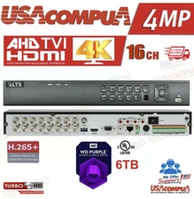 LTS 16CH DVR 1080p LTD8316K-ET 6TB H.265+ 16 Ch  HD-TVI Hybrid 3 Year Warranty