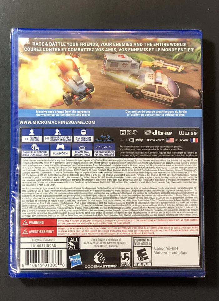 Micromachines [ World Series ] (PS4) NEW - Image 2 of 4