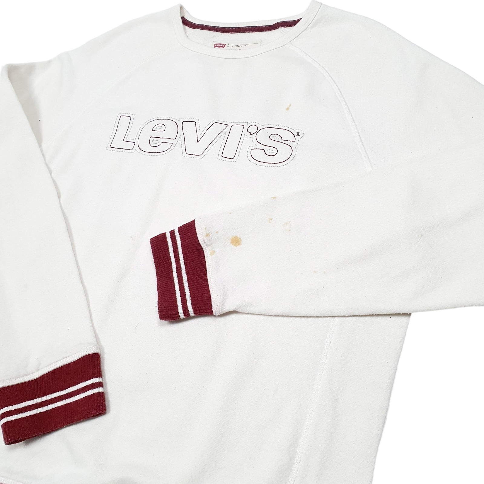 LEVIS Crewneck Cotton Jumper Sweatshirt Womens L image 4