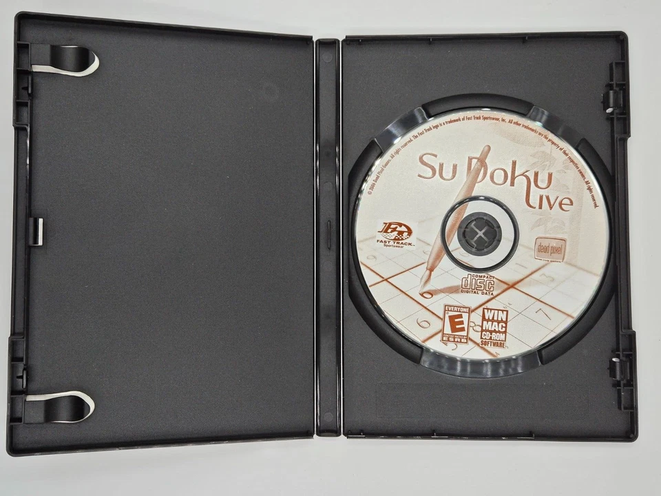 Sudoku Live Pc/Mac Game (The Multiplayer Puzzle Game) 2006 --VERY GOOD - Image 4 of 4