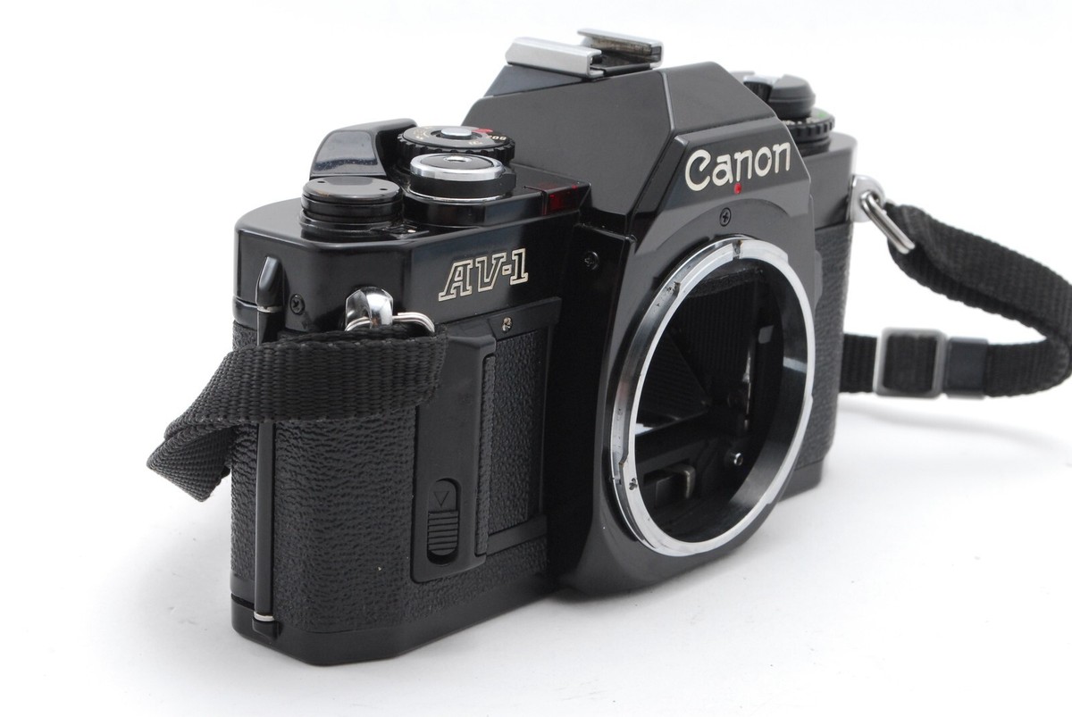N.MINT】 Canon AV-1 35mm Film Camera + New FD NFD 50mm F/2