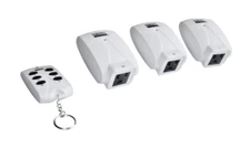 Indoor Wireless Remote Control Plug-In Grounded Outlet 3 Pack with 80 ft. Range