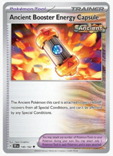 Ancient Booster Energy Capsule 140/162 Temporal Forces Pokemon Card