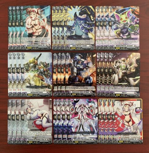 CARDFIGHT VANGUARD D-BT05 BRANDT GATE R & C NON-FOIL PLAYSET (FOR EVA) - Afbeelding 1 van 6