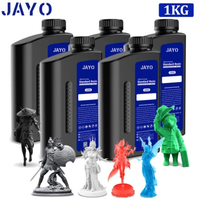 JAYO 1KG Photopolymer Resin/ABS-Like/Water Washable 405nm LCD 3D Printer Resin - image 1 of 4