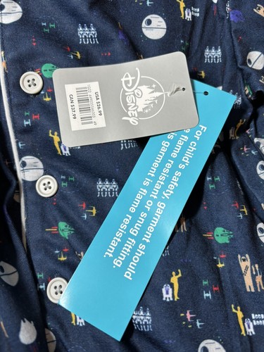 New Disney store Star Wars Pajama Set Boys Sz 5/6 Retired Style - Picture 7 of 8
