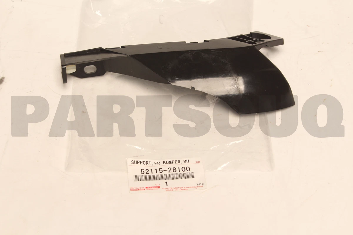 5211528100 Genuine Toyota SUPPORT, FRONT BUMPER SIDE, RH 52115 