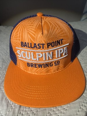 Ballast Point Brewing Co. Sculpin IPA Beer Hat/ New Hat /Orange