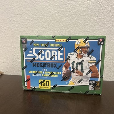 2025 Panini Score Football Factory Sealed Mega Box