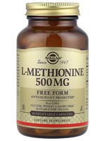 Solgar, L-METHIONIN 500Mg 90 Kapseln L-METHIONIN / Freiform