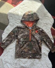 kids carhartt hoodie Camouflage 4t